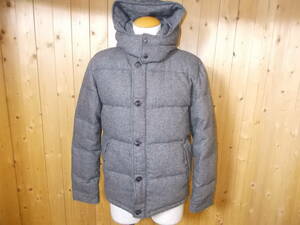 e517*URBAN RESEARCH DOORS down jacket * size 40 Urban Research door z down blouson wool hood removed possibility 6B