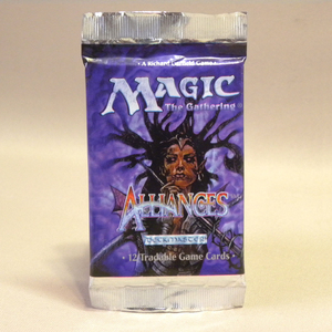 【未開封 新品】マジックザギャザリング 英語版 アライアンス ブースターパック ( Magic the Gathering MTG Alliances ALL )