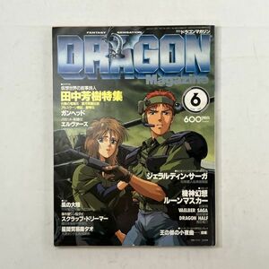 ドラゴンマガジン 1989年6月号 田中芳樹特集 灼熱の竜騎兵/銀河英雄伝説/ガンヘッド/バセット英雄伝/エルヴァーズ 5いy