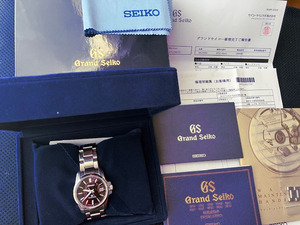 【SEIKO】グランドセイコー GRAND SEIKO GS クォーツ腕時計 SBGX055 9F62-0AA1 電池交換済