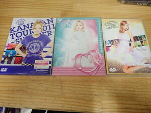 h12c　西野カナ　DVD　3本セット　Kanayan Tour 2012 Arena/Love Collection Tour pink＆mint 初回版/Tour 2011　初回