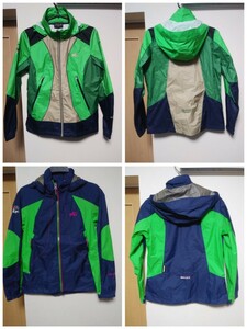 MILLET MXJUJ-50354 L/GREEN サイズ 90 新品未使用MILLETMXJUW-50162 NAVY サイズ 90美品　 2着セット