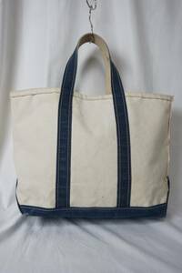 X933/8-90S/ヴィンテージ/L.L.Bean/エルエルビーン/BOAT AND TOTE/トートバッグ/キャンバスバッグ/バッグ/オールド/ギザタグ