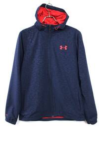 X507/Under Armour/アンダーアーマー/COLDGEAR/STORM/コールドギアストームフードジャケット/ルーズフィット/裏フリース/メンズ/MDサイズ