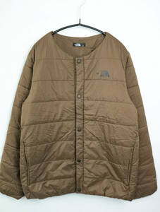 X837/THE NORTH FACE/ノースフェイス/NYJ82131/マイクロゼファーカーディガン/中綿ジャケット/ブラウン系/キッズ/150サイズ