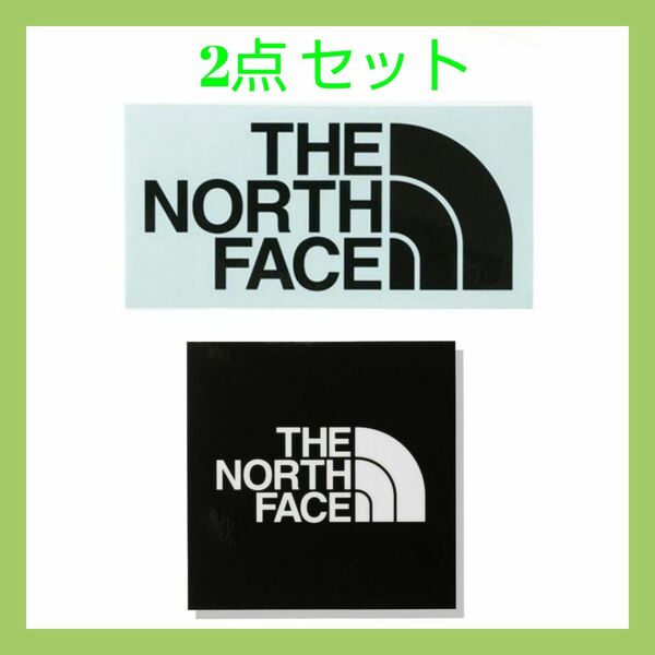 ◆新品◆THE NORTH FACE【 TNFカッティングステッカー＆スクエアロゴステッカー】2枚セット