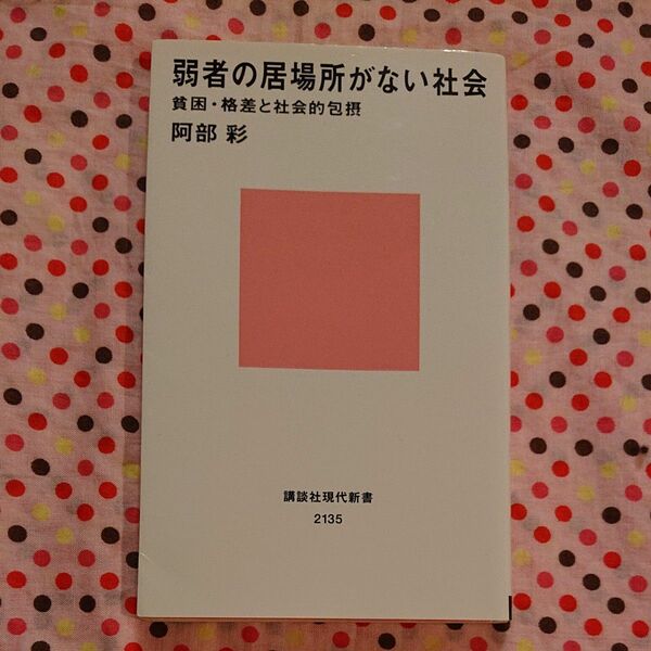 弱者の居場所がない社会　貧困・格差と社会的包摂 （講談社現代新書　２１３５） 阿部彩／著