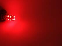 ＜LEDW05R-002＞ 2個セット　13SMD LED ブレーキ・テールライト＜レッド・赤色＞S25 ダブル球（12V 21／5W）　小型車用_画像2