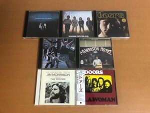 【送料320円】THE doors CD 7枚セット L.A.ウーマン/モリソン・ホテル/まぼろしの世界/ソフトパレード/ハートに火をつけて ザ・ドアーズ