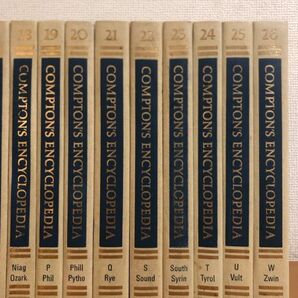 COMPTON'S ENCYCLOPEDIA 1974 Edition 全26巻セット コンプトンズ エンサイクロペディア 百科事典 洋書/ヴィンテージの画像4