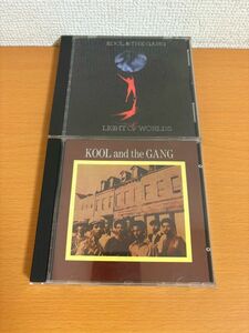 【送料160円】Kool & the Gang 2枚セット Light Of Worlds クール&ザ・ギャング ライト・オブ・ワールズ 314 532 192-2/314 532 194-2