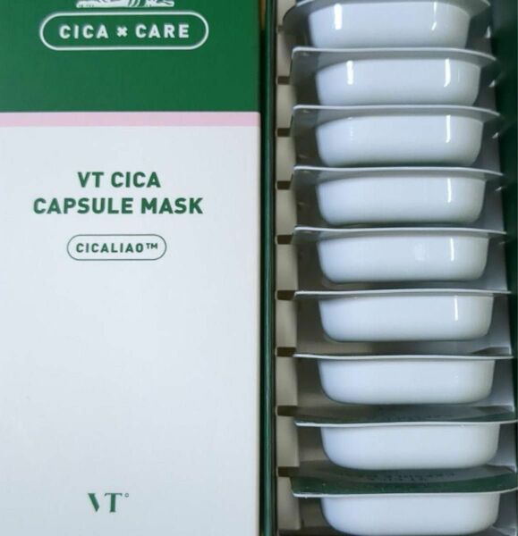 VT CICA COSMETICS シカ　カプセルマスク　クリーム　7.5g 9個　韓国コスメ