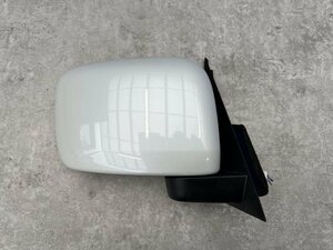  operation OK Flair Wagon XS DBA-MM32S right / driver`s seat door mirror side mirror Z7T pearl white 1AY4-69-100A1B 5 pin 