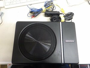 【B】音出しOK リモコン付 KENWOOD ケンウッド KSC-SW30 サブウーファー サブウーハー チューンアップ アンプ内蔵 スピーカー オーディオ