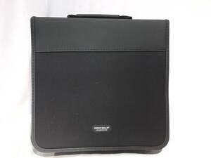 ■10821■エレコム ELECOM 160枚収納 CD/DVDファスナーケース CCD-SS160BK CD/DVDケース DVDケース 