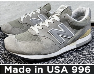 定価27,500円New Balance ニューバランス M996 MADE in USA ENCAP&C-CAP スニーカー グレー27.5cm 1400