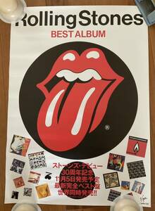 ローリングストーンズ ROLLING STONES BEST ALBUM 販促ポスター A2版？