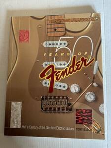 50 YEARS OF FENDER 2000年刊 US洋書 ソフトカバー 英語 トニーベーコン著 フェンダー ギター ベース