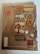 50 YEARS OF FENDER 2000年刊 US洋書 ソフトカバー 英語 トニーベーコン著 フェンダー ギター ベース_画像1