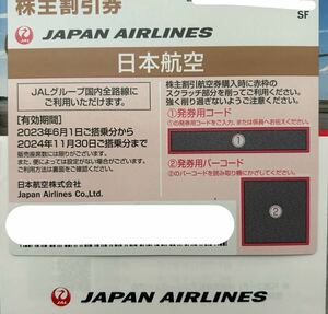 JAL 日本航空　株主優待券　1