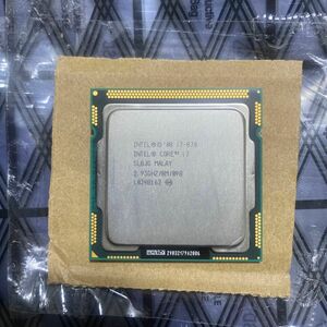 Intel Core i7 870 動作未確認 ジャンク