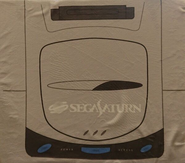 即決 セガサターン クッション 50×38×8 新品タグ付き SEGA SATURN