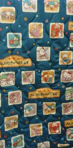 即決 サンリオキャラクターズ 敷きパッド シングル 100×205 新品タグ付き 布団カバー 寝具