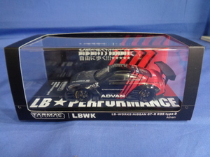 '■ターマック　1/43　リバティーウィーク　LBWK　LBワークス　日産GT-R　R35　タイプ２　アドバン