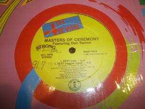 MASTERS OF CEREMONY feat DON BARRON / SEXY /ミドル/RAGGAMUFFIN HIP HOP/RAGGA/DUB/ALTZ