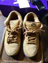 NIKE SB DUNK LOW PRO BQ6817 204 サイズ28.5　スニーカー　スエード_画像1