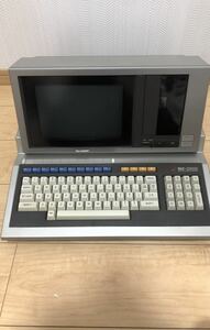 【中古現状品】SHARP/シャープ/MZ-2000/パーソナルコンピューター/パソコン/昭和レトロ/レトロ 検索/仕事/電源コードなし/通電未確認品