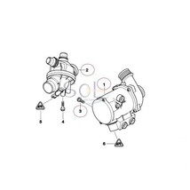 BMW E90 ウォーターポンプ ボルトセット サーモスタット323i 325i 325xi 330i 330xi 11517586925 11510392553 11537549476 出荷締切18時_画像2