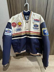 未使用 ロスマンズ Rothmans ホンダ honda レーシング ロゴ ジャケット XXLサイズ 