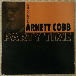 【期間限定1,500円OFF】個人所蔵 / オリジナル1959米 RVG刻印 mono / Arnett Cobb / Party Time / 超音波洗浄済+VPI HW-16.5