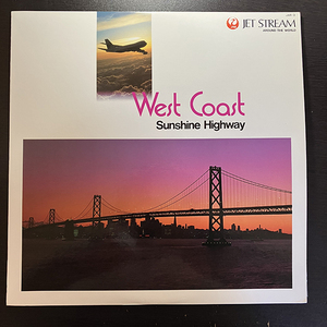 Frederic Dard & His Orchestra / West Coast - Sunshine Highway [Jet Stream JAR-3] 国内盤 日本盤 日本航空 