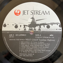 Frederic Dard & His Orchestra / West Coast - Sunshine Highway [Jet Stream JAR-3] 国内盤 日本盤 日本航空 _画像3