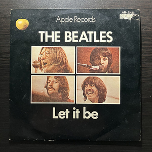 The Beatles / Let It Be [Apple Records AR-2461] 国内盤 日本盤 7インチ