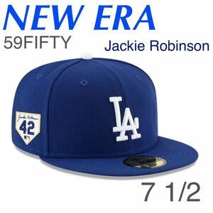 NEW ERA LOS ANGELES DODGERS AUTHENTIC COLLECTION 59FIFTY Jackie Robinson ニューエラ 5950 ジャッキーロビンソン 7 1/2 LA ドジャース