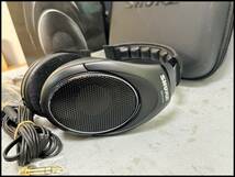 ★SHURE ヘッドホン SRH1440 オープン型 ブラック USED★_画像2