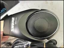 ★SHURE ヘッドホン SRH1440 オープン型 ブラック USED★_画像5