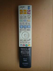 　 MITSUBISHI　 三菱 リモコン　 RM-D23　 DVD／テレビ 　☆動作品　（内装解体清掃済み）