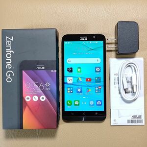 ■ZB551KL■21 ASUS ZenFone Go ZB551KL X013DB　シムフリースマホ　ブルー国内版