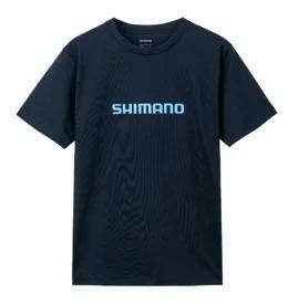 SHIMANO シマノ ドライロゴTシャツ ショートスリーブ ネイビー