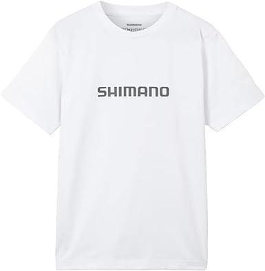 SHIMANO シマノ ドライロゴTシャツ ショートスリーブ ホワイト