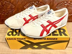 ★☆90s!希少レア!ASICS TIGER マラソン310 マラソンシューズ 24cm 白/赤 アシックスタイガー ナイロン デッド ビンテージ 235☆★