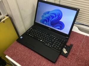 即納・格安・30日保証6/30★Lifebook A576/R★Celeron CPU 3855U+M4G+SSD256GB★WiFi・ブルートゥース+DVDROM★Win11+office2021 Pro