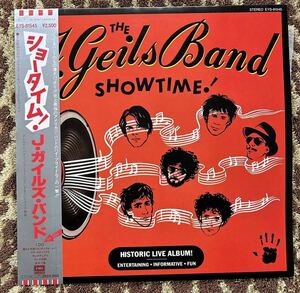 【The J.Geils Band /ザ・ジェイ・ガイルズ バンド 】Show Time! / ショータイム!☆ 国内盤 1982年 ☆ 東芝EMI EYS-81545 ☆ LP☆ 帯付