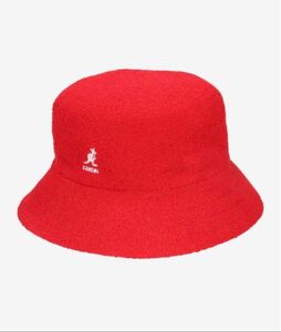 KANGOL BERMUDA BUCKET人気のBERMUDA（バミューダ）タオル素材のバケットハット。サイズLサイズ美品です。