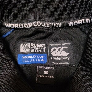 入手困難 2011 ラグビー ワールドカップ RUGBY カンタベリー canterbury 半袖 ポロシャツ ラガーシャツ S ニュージーランド New Zealandの画像2