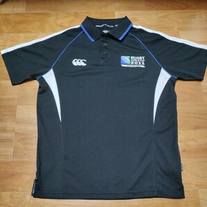 入手困難 2011 ラグビー ワールドカップ RUGBY カンタベリー canterbury 半袖 ポロシャツ ラガーシャツ S ニュージーランド New Zealandの画像1